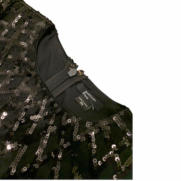Marciano Sequin and Lace Dress - Picture 6 of 9